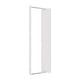 thumbnail image 4 of Estante lateral para lavandería, estante para colgar ropa de baño, estante con abrazadera para gabinete, multiusos blanco Una sola capa, 4 of 9