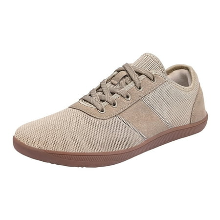 WNVMWI Mens Shoes Brown Sneakers Formal Shoes for Men Couple Slip On Shoes Work Non Slip Sneakers Walking Shoes Comfortable Running Shoes Fashion Sneakers Work Shoes Size 42