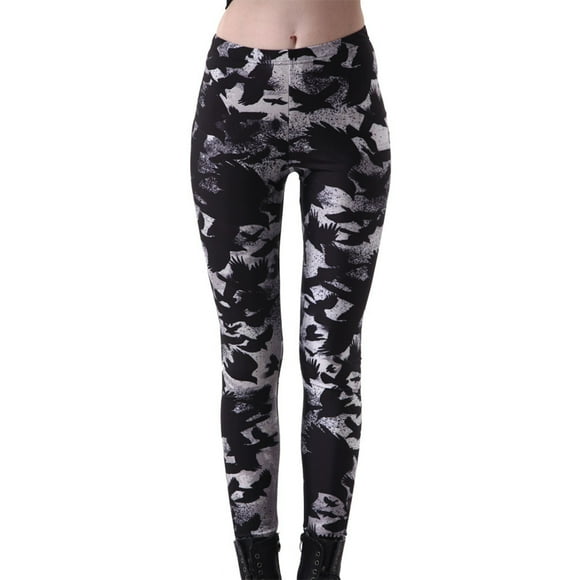Sonducket Legging elástico para niñas Legging cómodo y versátil para mujer Pantalones de yoga ajustados elásticos Prendas para la parte inferior del cuerpo SG