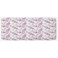 thumbnail image 1 of Purple Kitchen Mat, Delphinium Floret Branches with Blooming Roots Seasonal Twigs Nature Pattern, Plush Decorative Kitchen Mat with Non Slip Backing, 47" X 19", Violet Green, by Ambesonne, 1 of 1