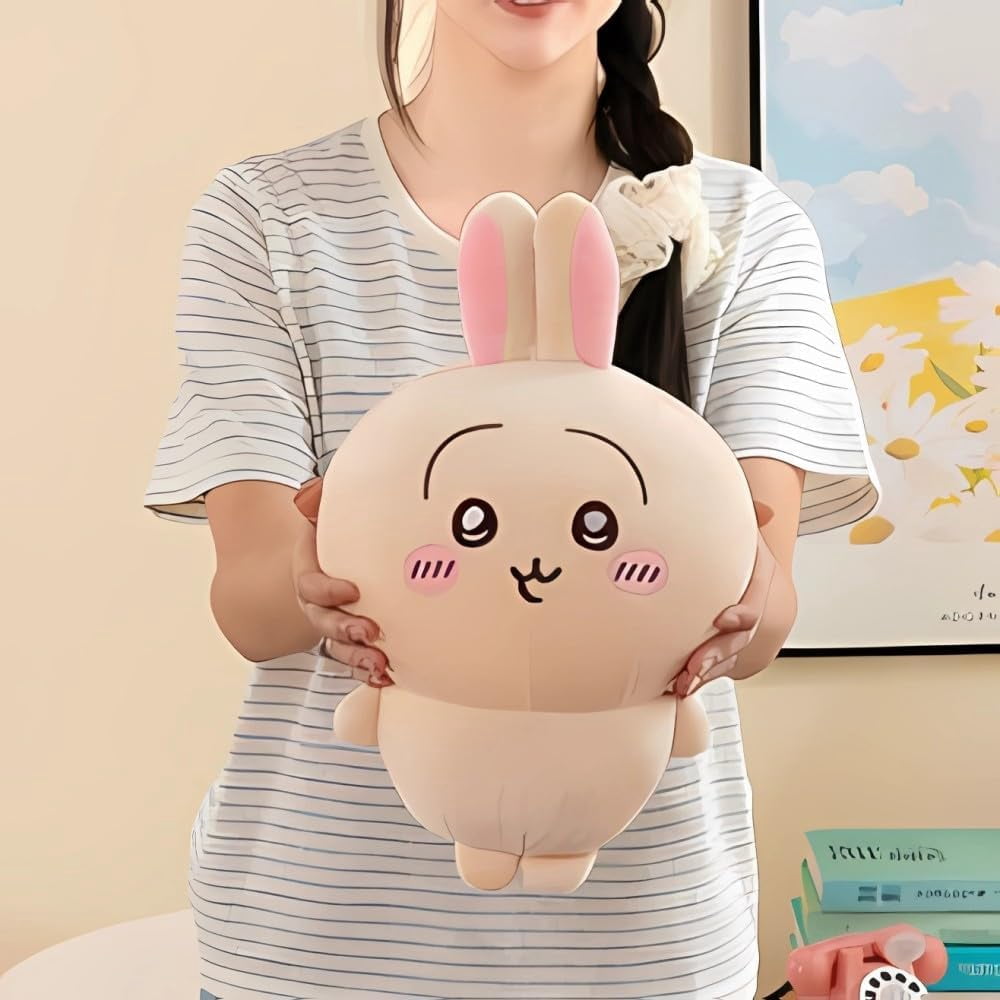 Chii-kawa Hachiware Usagi Christmas Plush - 11.8 Inch Cute Rabbit Figurine For Home Decor