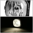 thumbnail image 2 of DNA Motoring FL-NS022-CH For 1999 to 2004 Ford Super Duty Excursion Pair Front Bumper Driving Fog Light Lamps F250 F350 F450 F550 SD Clear Lens 00 01 02 03, 2 of 4