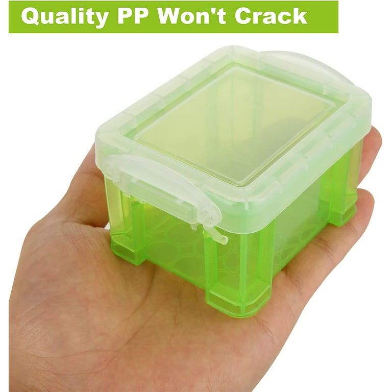1pc Portable Mini Storage Box For Traveling, Toothpick & Band-aid Holder,  Simple Design Classification Organizer