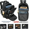 thumbnail image 1 of Cafele 17.3 inch Laptop Backpack,Extra Large Backpack Bookbag Computer Rucksack with USB Charging Port,Water Resistant Sturdy Backpack for Business College School Travel,Men Women Casual Day, 1 of 6