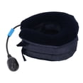 thumbnail image 1 of Dispositif de Traction Cervicale, Support de Cou Réglable en PVC pour Travailler Bleu, 1 of 7