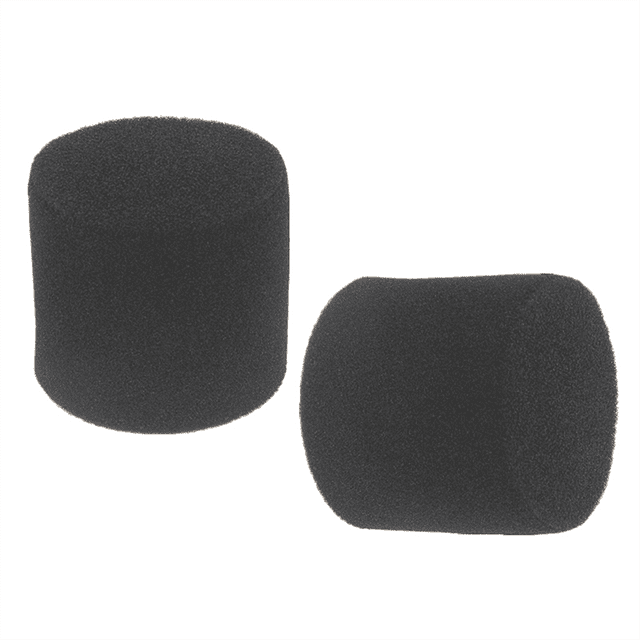 2 Tapones de Esponja para Tubos de Puerto de Altavoz, Tubos Bass Reflex, Rejillas de Ventilación del Woofer del Altavoz, Mejora la Fase de Graves, 100 X 100 mm