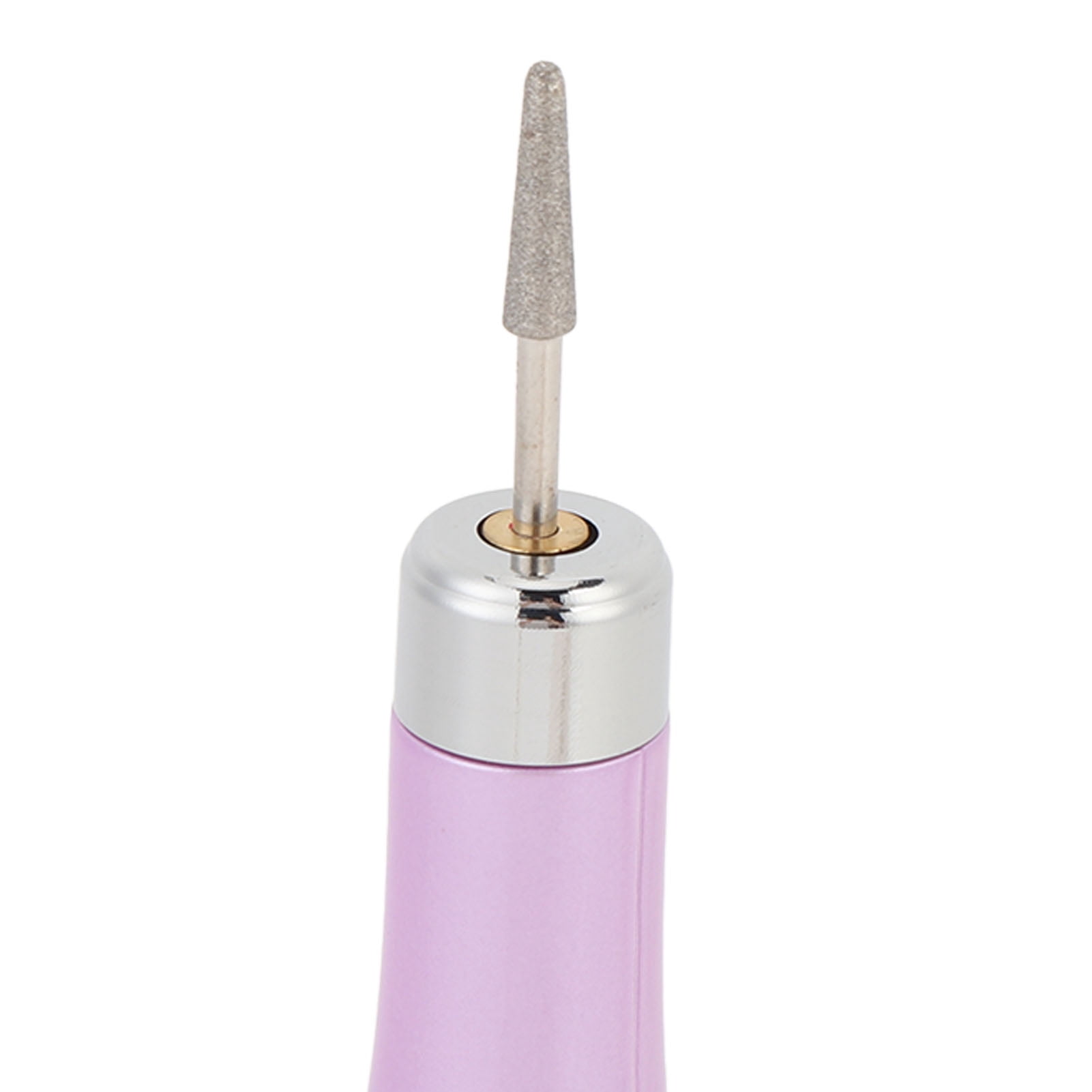 Xirurus Portable Electric Nail Drill Machine Kit 0-15000rpm Rechargeable Nail File Set Grinder for Home Salon Acrylic Gel Nails Manicure Pedicure Tools (6.7 inches / 17 cm), Purple