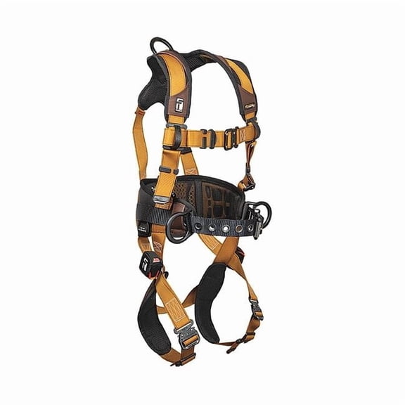 Falltech Full Body Harness,Vest Style,No Belt 7083BL