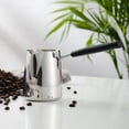 thumbnail image 4 of CUITING 350ML Chauffe-Beurre et Café en Acier Inoxydable Pot à Café Turc Mini Pot à Fondre le Beurre et Pot à Lait avec Bec, 4 of 8
