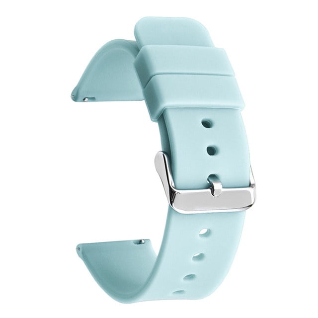 Correa De Reloj De Silicona 12/14/16/18/20/22/24mm Banda De Muñeca De Goma De Liberación Rápida Suave Para Samsung Huami Huawei Smart Watch