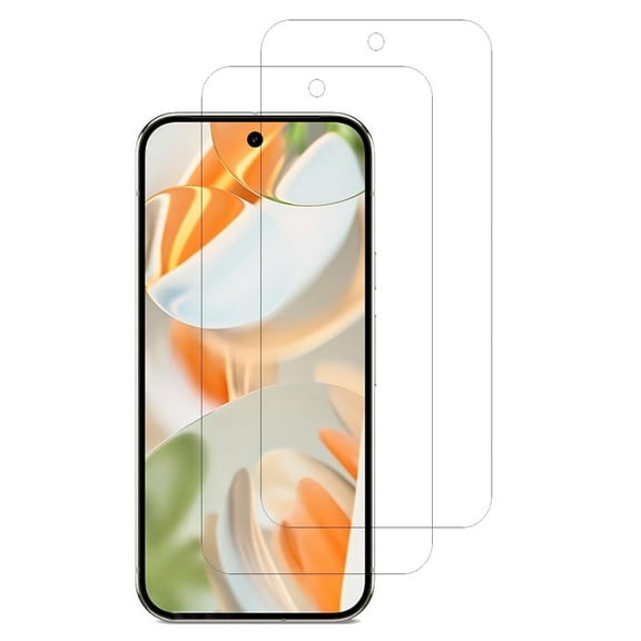 LEEKUANGSU [2 Pack] Tempered Glass Screen Protector Frontier Protective Protector Clear Cover for Google Pixel 9 Pro 2024