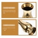thumbnail image 3 of FOMIYES Jarrón De Metal Dorado Para Flores Decorativo Moderno Para Oficina Hogar Y Jardín, 3 of 8