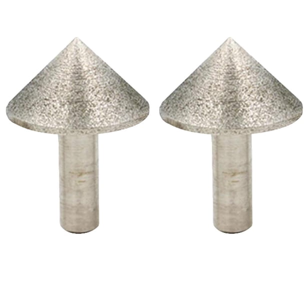 2x Broca de Biselado HSS Brocas de Avellanado de Juegos de Herramientas de Perforación Central para Bricolaje de Madera, Diámetro Exterior Del Soledad Avellanador Cortadores de brocas
