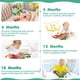 thumbnail image 3 of beiens Baby Books Toys, Touch and Feel Crinkle Cloth Book for Infant Baby 0-3-6-12-18 Months, Early Development Interactive Stroller Soft Toys, Shower Gifts Christmas Stocking Stuffers for Boys Girls, 3 of 5