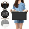 thumbnail image 4 of Ryvnso Black Storage Bins Large Basket Foldable Cube Toys Organizer with Handles 1 PC, 4 of 7