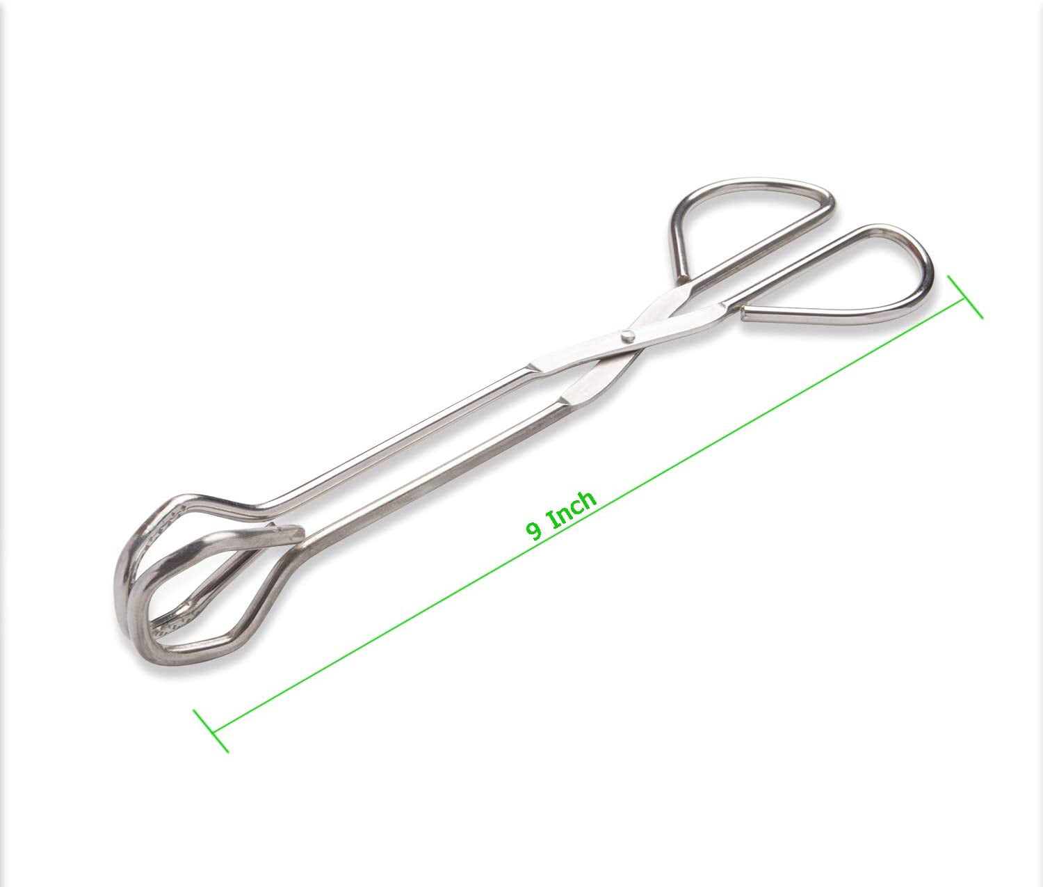 9 Stainless Steel Tongs - Whisk