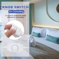 thumbnail image 3 of Uxcell LED Strip Dimmer Switch, PWM Rotary DC Inline Cable Brightness Adjustable Controller for LED Ribbon Rope Light White 2, 3 of 5