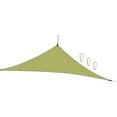 thumbnail image 1 of Toldo de vela para el sol resistente a los rayos UV, resistente al agua, resistente al agua, triángu Tomshoo Verde/Tipo 3, 1 of 7