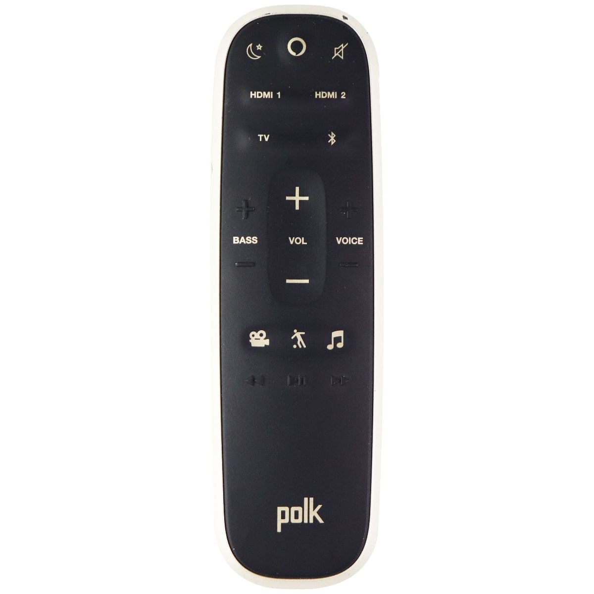 Polk Audio OEM System Remote Control Black / Gold (Refurbished