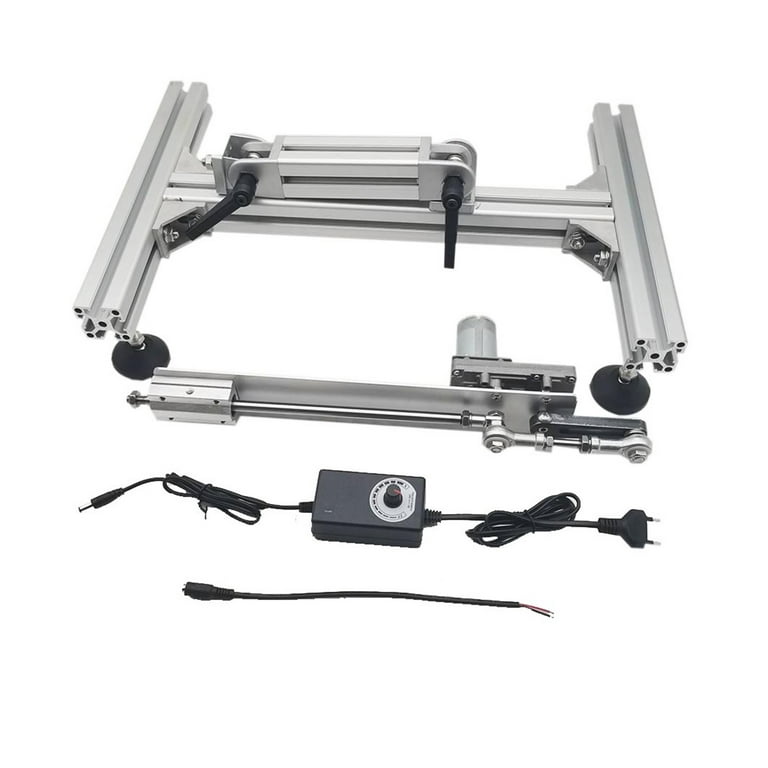 DIY Design Reciprocating Cycle Linear Actuator With Metal Stands And Power  Supply 2pcs End Connector ,Easy to Use - Walmart.com