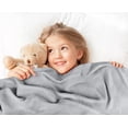 thumbnail image 6 of Utopia Bedding 100% Cotton Thermal Blanket Cool Grey Twin Size Soft, Lightweight, Breathable, Cozy Spring and Summer Blanket for Couch and Sofa, Home Room Decor Gifts for Women and Men (90x72 Inches), 6 of 9