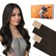 thumbnail image 1 of Extensiones de cabello DOORES Invisi Edge Tape-in Moca Brown 14", 1 of 9