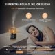 thumbnail image 3 of Difusor de aceites de aromaterapia – Difusor para aceites esenciales de 120ml, humidificador con luz de vela portátil, conexión USB y apagado automático (cuando el agua se agota) – Negro, 3 of 9