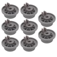 thumbnail image 1 of BQLZR 8Pcs 165314 Dishwasher Lower Rack Roller Replace 00420198 420198, 1 of 5