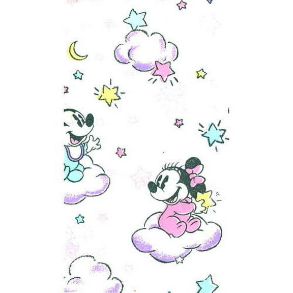 Disney Babies Vintage 1st Birthday Purple Paper Table Cover (1ct)