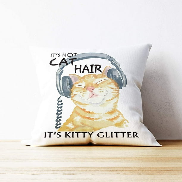 Kitty cat top pillow cases