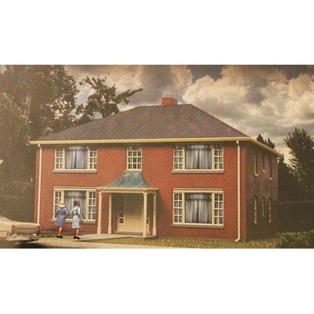 Walthers Cornerstone HO Scale Building/Structure Kit 4-Unit Apartment Building