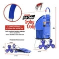 thumbnail image 4 of dbest products DBEST-01-554 Stair Climber Bigger Foldable Trolley Dolly, Blue, 4 of 6