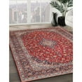 thumbnail image 3 of Ahgly Company Machine Washable Indoor Rectangle Traditional Camel Brown Area Rugs, 8' x 12', 3 of 7