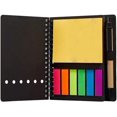 thumbnail image 3 of de 30 blocs de Cuaderno de Papel Kraft Negro con Notas Adhesivas, Kit Porta Notas Priorizar Notas Adhesivas Divisoras con Diferentes Tamaños y Colores, para Oficina, Escuela o Trabajo, 3 of 3