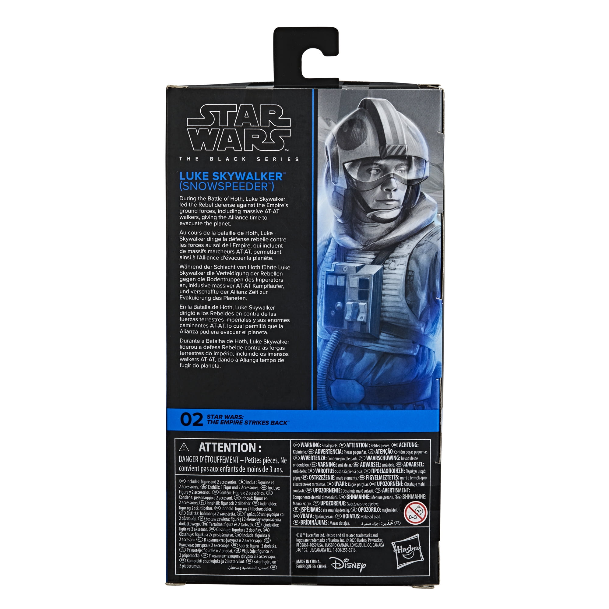 Star Wars the Black Series Luke Skywalker (Snowspeeder) Collectible Figure