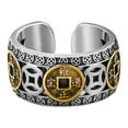 thumbnail image 2 of Anillo de la Suerte con Monedas de los Cinco Emperadores: Atrae la Riqueza y Vive la Vida al Máximo., 2 of 9