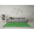 thumbnail image 3 of Ahgly Company Indoor Rectangle Oriental Emerald Green Industrial Area Rugs, 2' x 5', 3 of 4