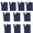Blue, variant on 27.5Inch/70cm Nylon Zippers Open-end Zips Fasteners for Making Bag Clothing