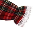 thumbnail image 4 of Baby Girl Christmas Dress Ruffle Long Sleeve Plaid Tutu Princess Outfit, 4 of 5