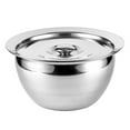 thumbnail image 5 of Milisten Kitchen Condiment Basin Stainless Steel Holding Salad Silver 1 Set 11.71X11.71X5.78in, 5 of 8