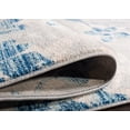 thumbnail image 6 of Safavieh Evoke Pavel Floral Area Rug, Gray/Light Blue, 3' x 3' Square, 6 of 11