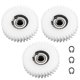 thumbnail image 2 of 3Pc 47.5x13.5mm Planetary Gear 36T Oblique Teeth Gear Helical Gears, 2 of 5