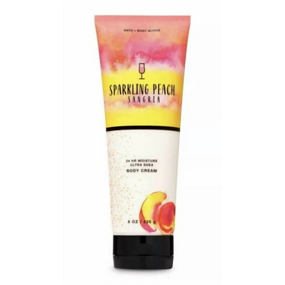 Bath & Body Works Sparkling Peach Sangria Body Cream 8 oz