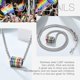 thumbnail image 3 of Dije de barra de orgullo LGBT delicado de plata esterlina 925, collar de barra/placa para perro de acero inoxidable con arcoíris lésbico y gay con caja de regalo, 3 of 4