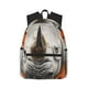 thumbnail image 1 of Disketp Polka Dot Rhino Welcome Mochila Ligera Clásica con Múltiples Bolsillos, Mochila Casual para Hombre y Mujer, Ideal para Escuela, Trabajo y Viajes, 1 of 6