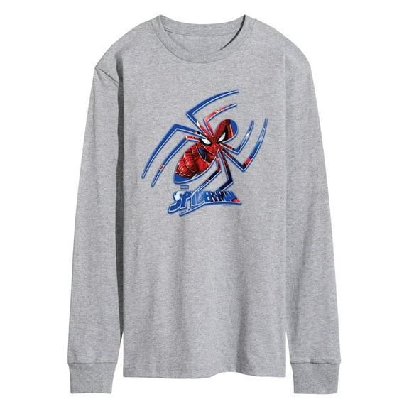 Marvel - Spider-Man Spider Logo - Men's Long Sleeve Graphic T-Shirt
