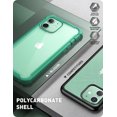 thumbnail image 4 of i-Blason Ares Series Designed iPhone 12 Mini Case 5.4 inch (2020 Release), Dual Layer Rugged Clear Bumper Case for iPhone 12 Mini with Built-in Screen Protector (MintGreen), 4 of 7