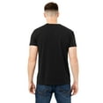 thumbnail image 3 of X RAY Men's 3 Pack Soft Cotton Solid Slim Fit Stretch Short Sleeve V-Neck T-Shirt, Fashion Casual Tee for Men, Black, XX-Large, 3 of 8