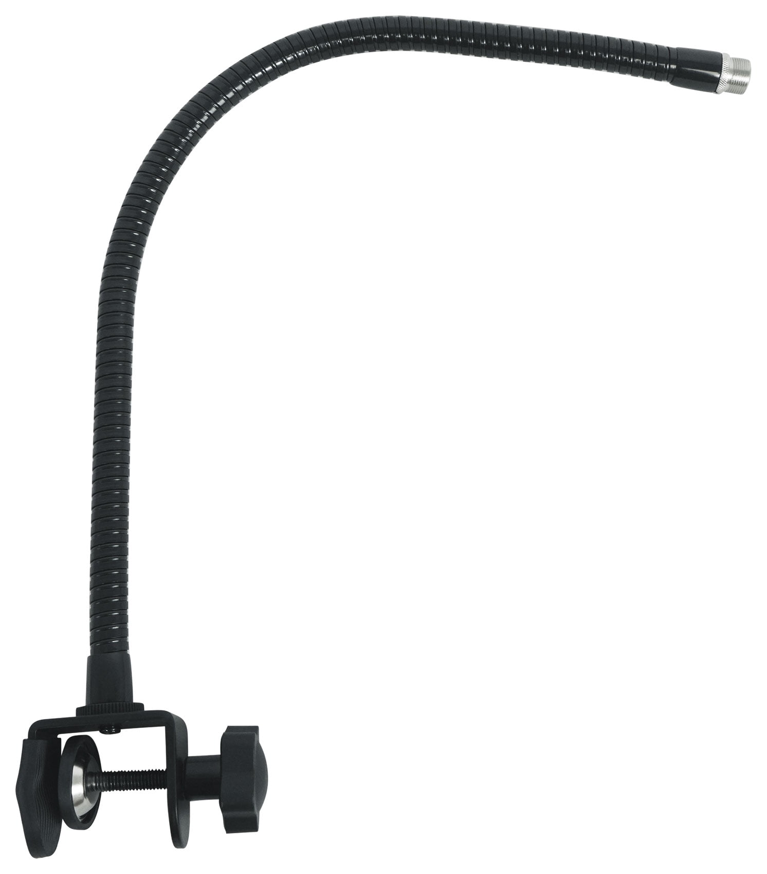 Rockville GN20 20" DJ Gooseneck Microphone Stand, Clamps to Any Table or Stand