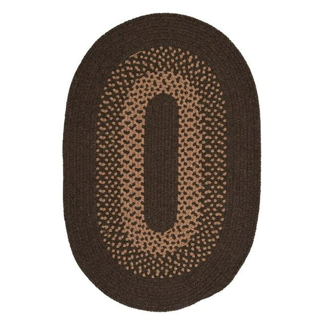 Colonial Mills MD84R036X036 3 Pi Mélange de Laine Madison Zone Ronde Tapis&44; Brun Rôti